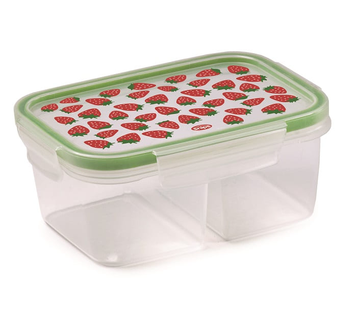 100% BPA Free Sniplock Lunch Box Kids Decoro Dinosauro Snips |Made in Italy 0,80 LT 